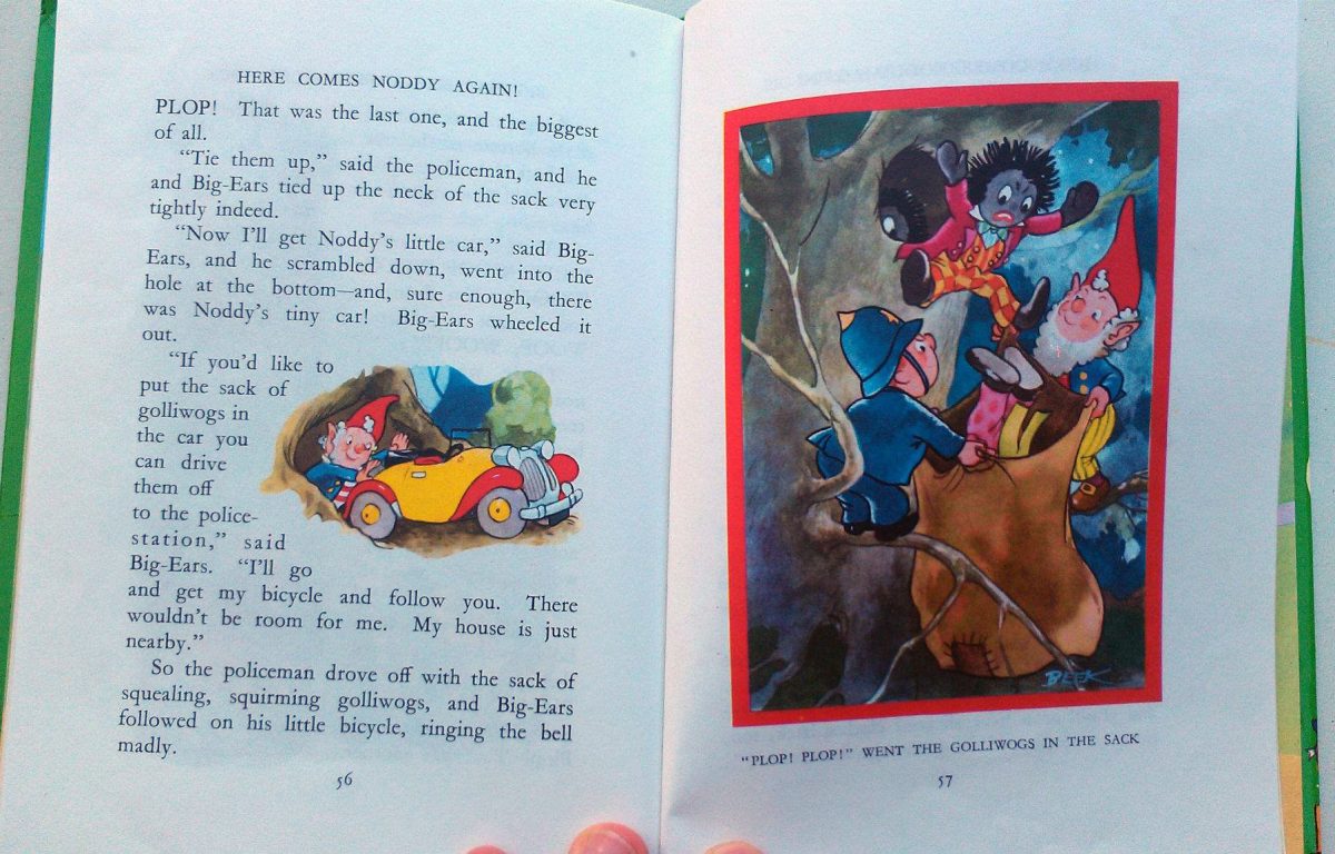 noddy golliwog car enid blyton