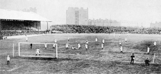 Soccer - Football League Division Two - Chelsea v West Bromwich Albion General view of Stamford Bridge, home of Chelsea, during the match Date: 23/09/1905