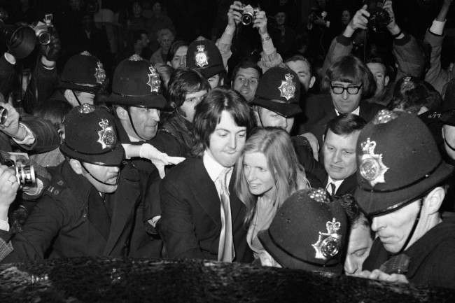 FLASHBACK: PAUL & LINDA McCARTNEY GET MARRIED