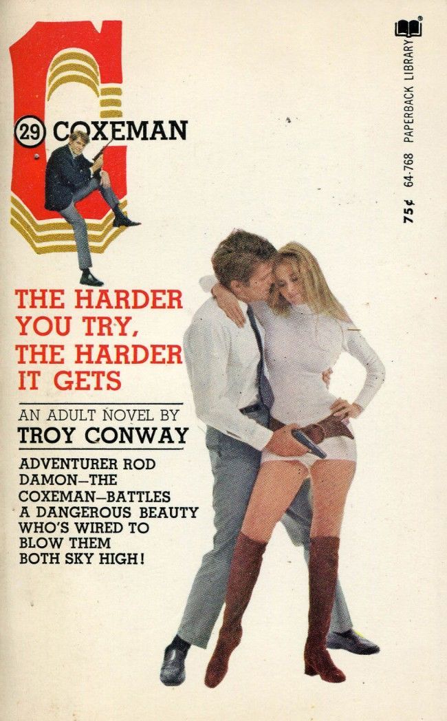 The Harder You Try, the Harder It Gets-Troy Conway-Vintage PB-1971