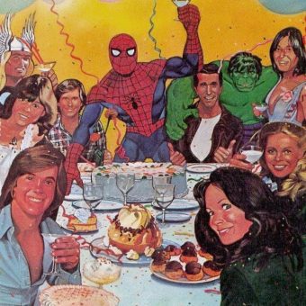 1978: Spiderman’s Celebrity Party (Can You Name All The Guests?)