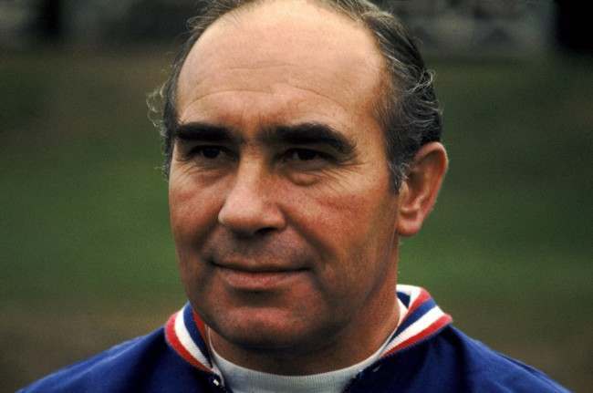Sir Alf Ramsey, England manager  International Soccer ... Le Tournoi de France ... France v Italy%0D%0AZinedine Zidane, %0D%0AFrance during Le %0D%0ATournoi de France v %0D%0AItaly Ref #: PA.311731  Date: 15/07/1966