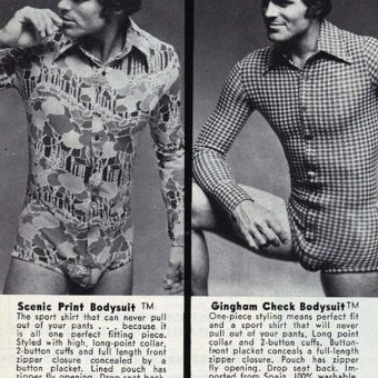 These 1970s Onesie Bodysuits Got Men ‘Into Something New’