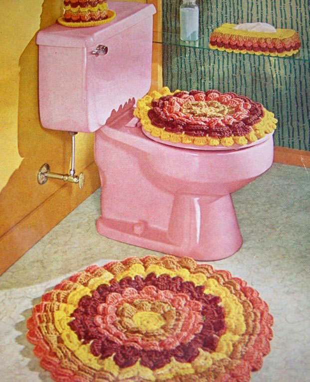 80s bathroom decor