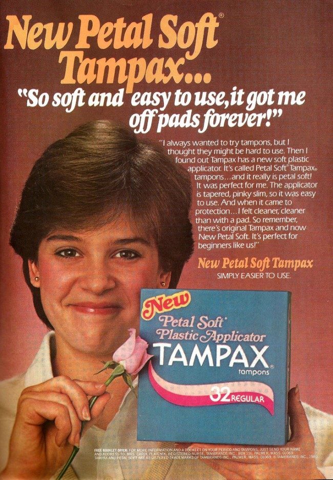 Vintage Adverts Feminine HygieneAGo Go! Flashbak