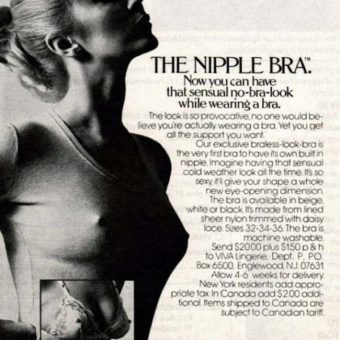 The Nipple Bra: The Only Support With Built-In Nipples