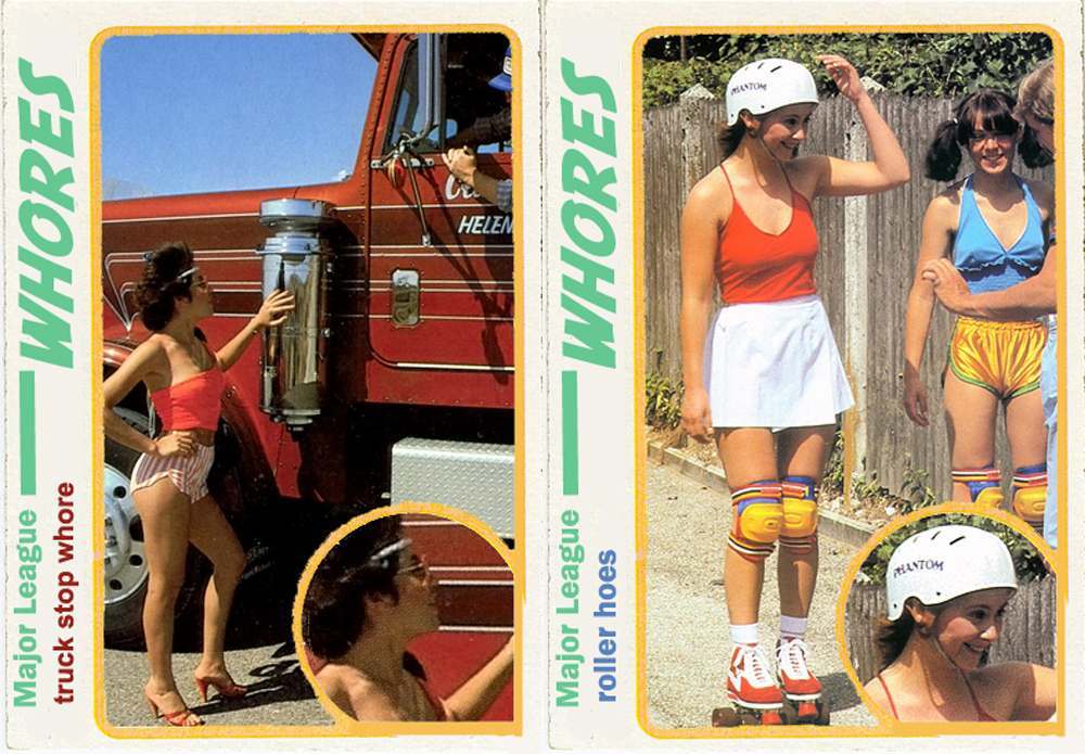 Sleazy Vintage Trading Cards Wed Love To See Flashbak