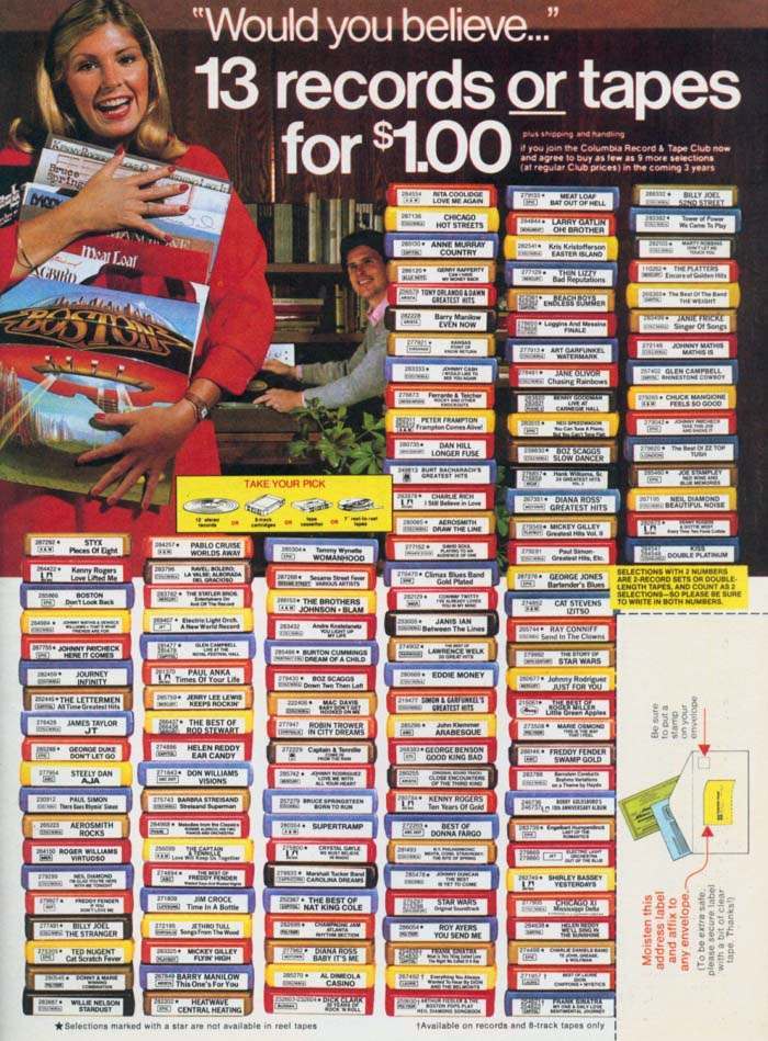 Anyone remember getting 15 albums or CDs for $1? | Music Board