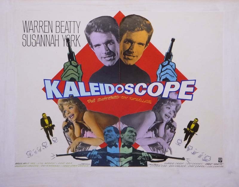 Kaleidoscope poster Susannah York Warren Beatty