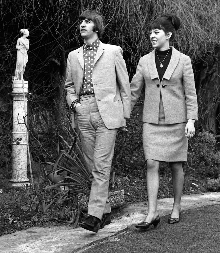 RIngo Starr and Maureen Cox Honeymoon