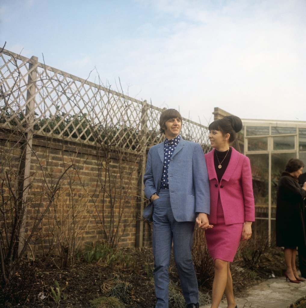 Ringo Starr and Maureen Cox Honeymoon