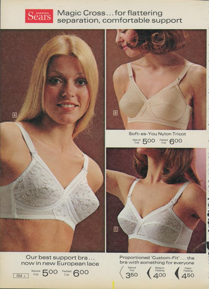 1990 Sears Style Catalog: Vintage Bras and Swimwear