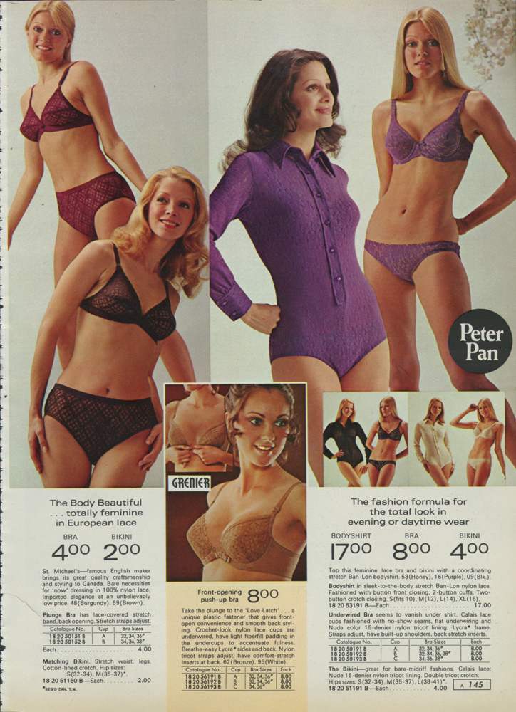 It Came From the 1971 Sears Catalog: Lingerie