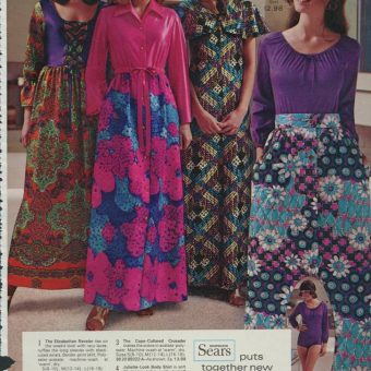 Miniskirts And Lots Of Purple: A 1972 Women's Fashion Catalog
