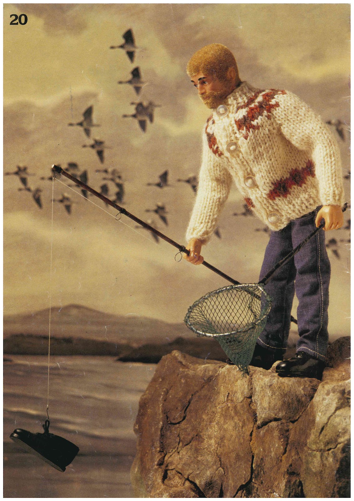 action man fishing