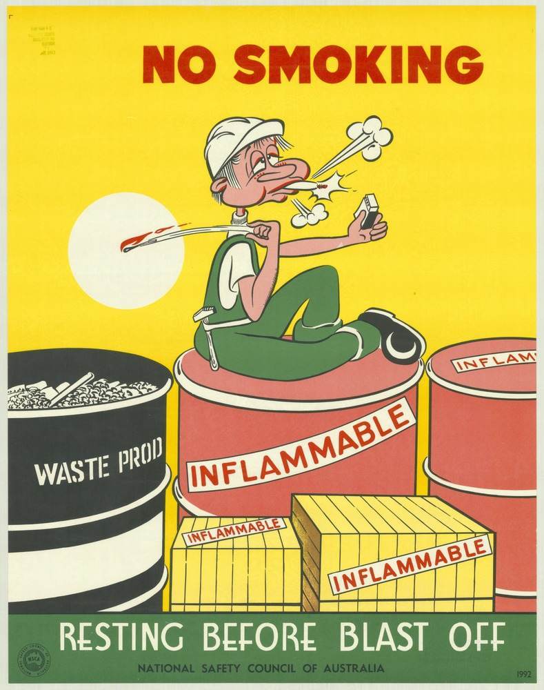 National Safety Council of Australia Posters 1970-1980 - Flashbak