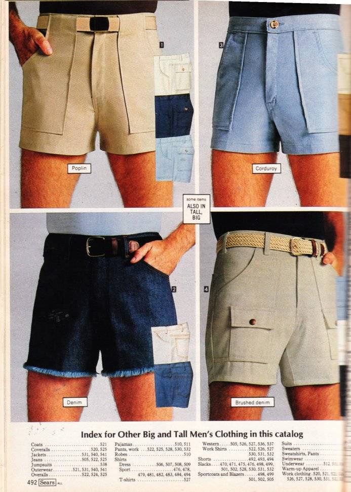 How Men Wore Shorts In The 1970s