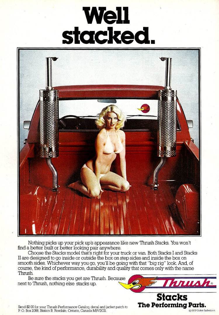 Sex Sells Auto Equipment In The 1970s And 1980s - Flashbak