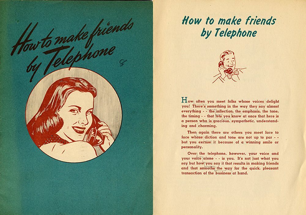 How to Make Friends by Telephone