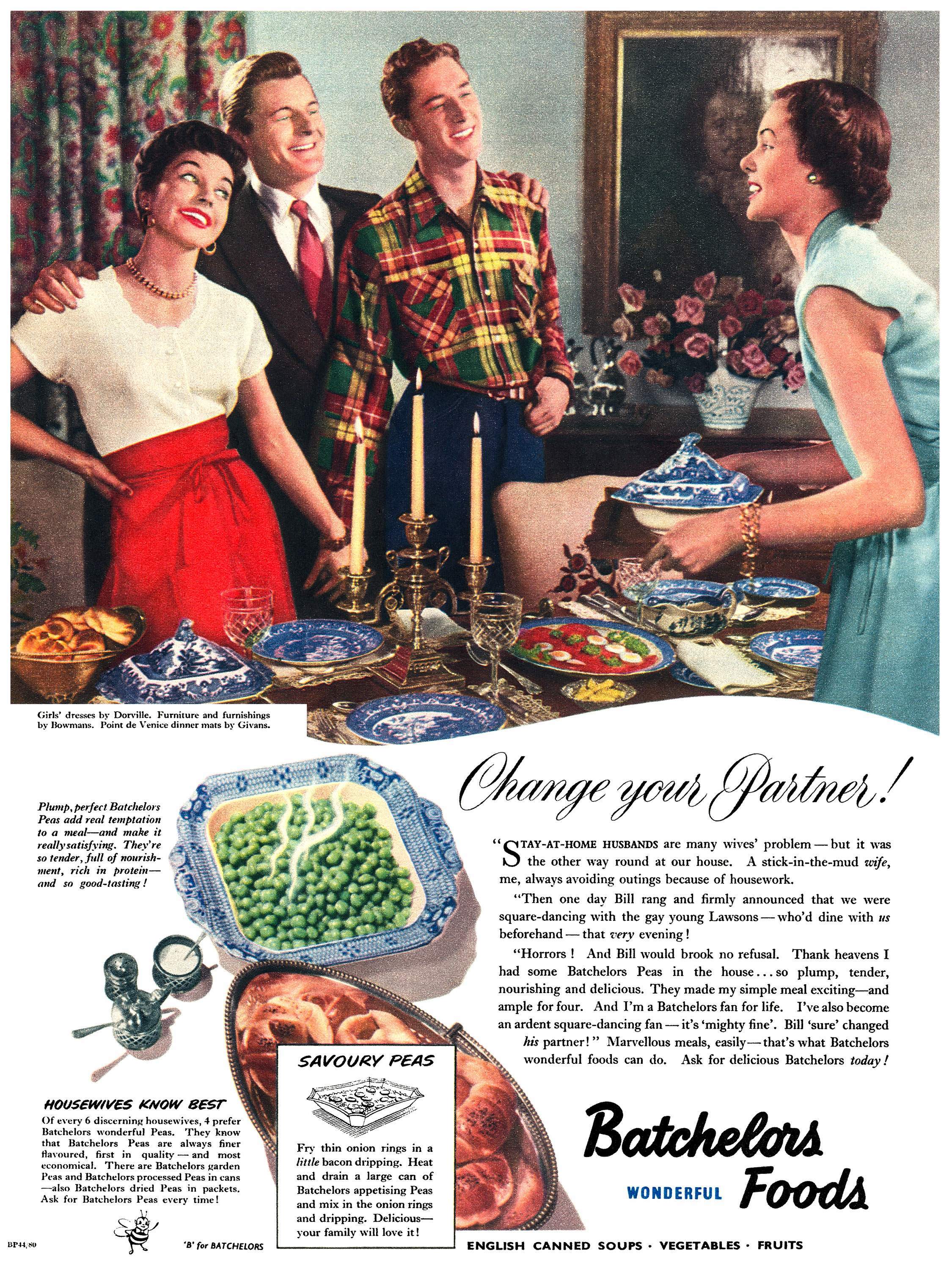 The Batchelors Foods Soup-Opera ads from the 1950s picture