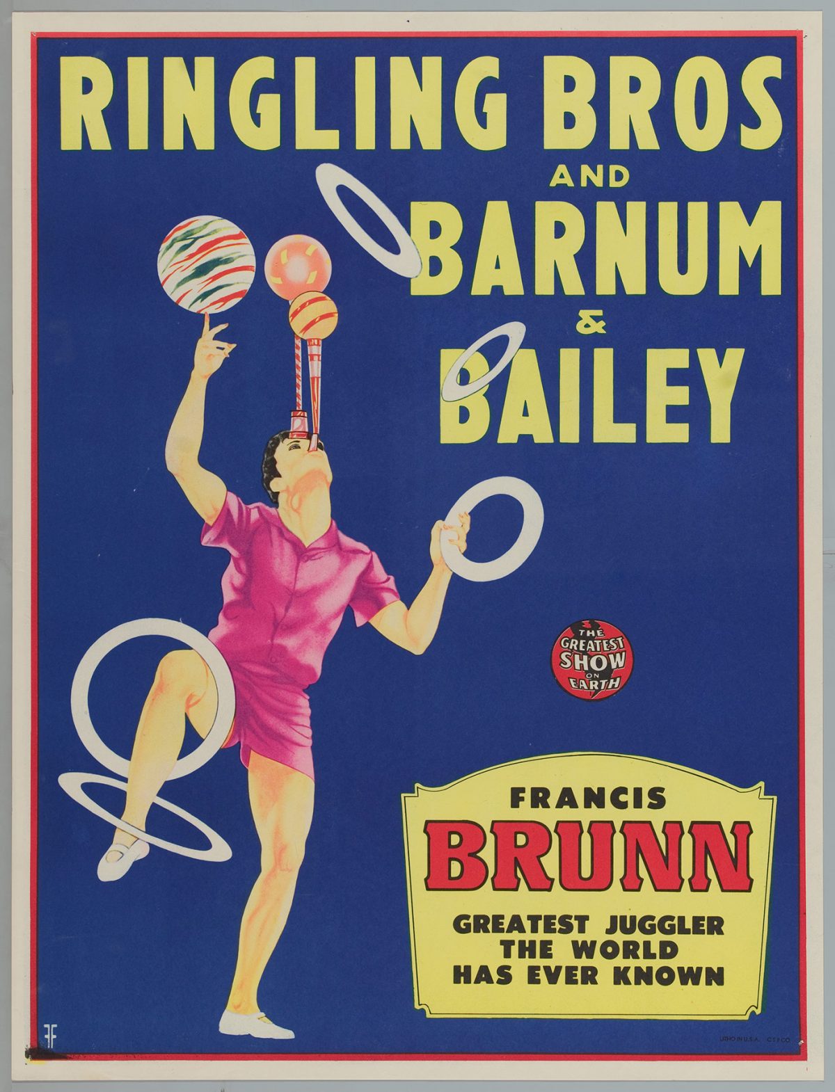 Francis Brunn juggling