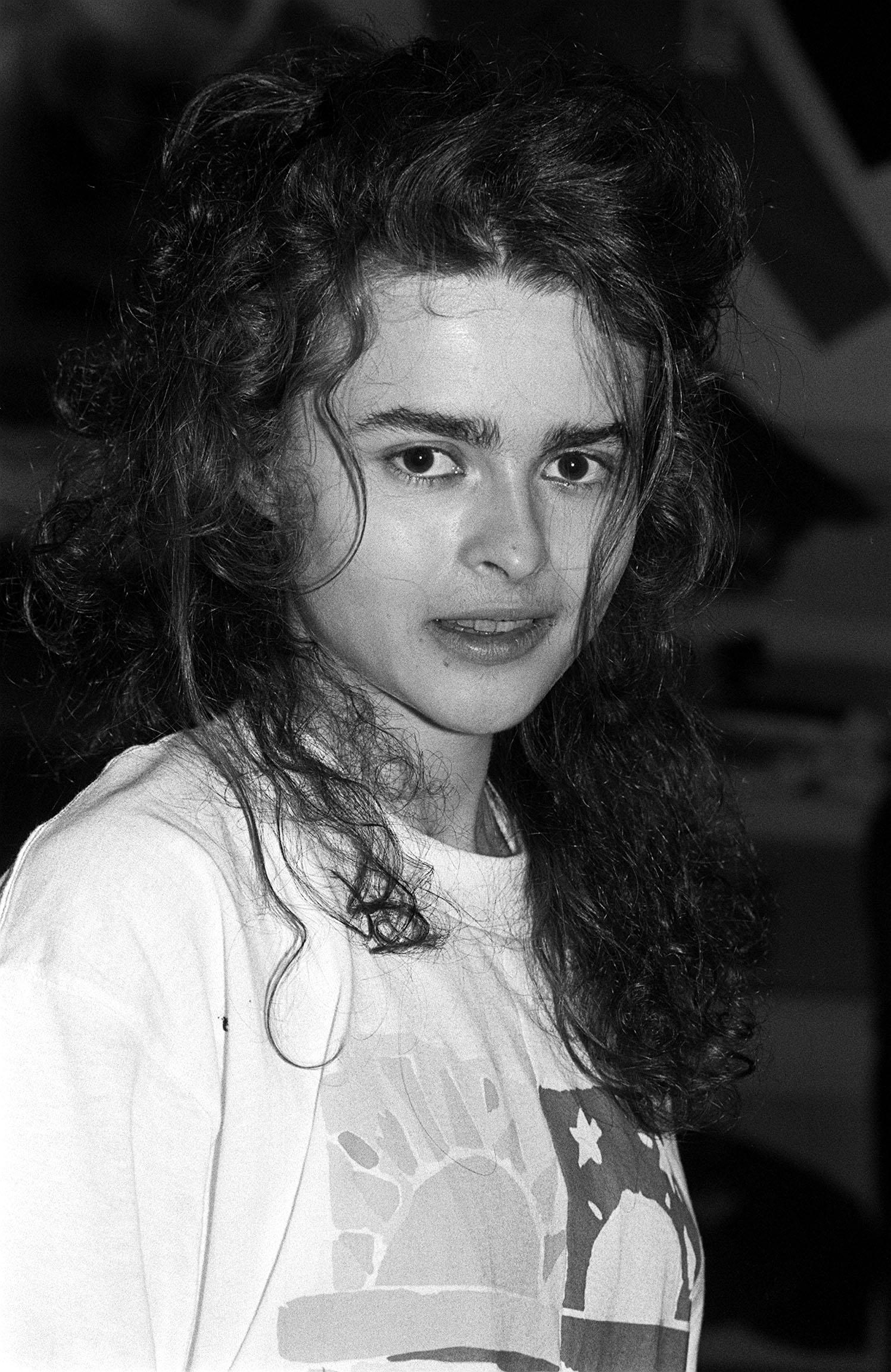 Helena Bonham Carter, 22, the star of 'A Room with a View' and 'Lady Jane Grey'. 01/09/1988