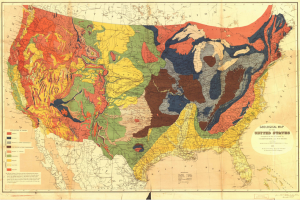 10 Fabulous Maps Of The United States 1856-1932 - Flashbak