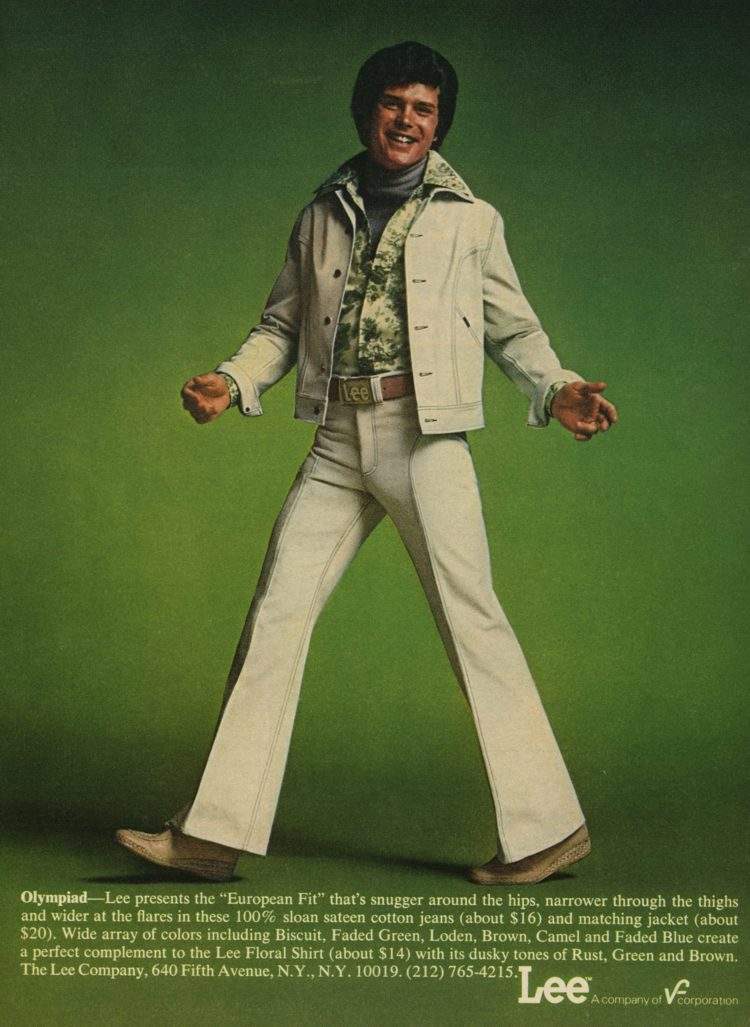 1970s Lee Adverts from Denim Leisure Suit Hell - Flashbak