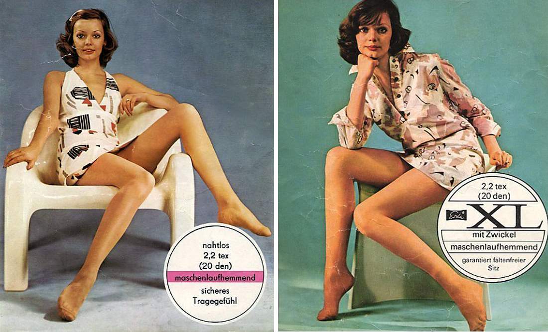 1960s women nylon feet