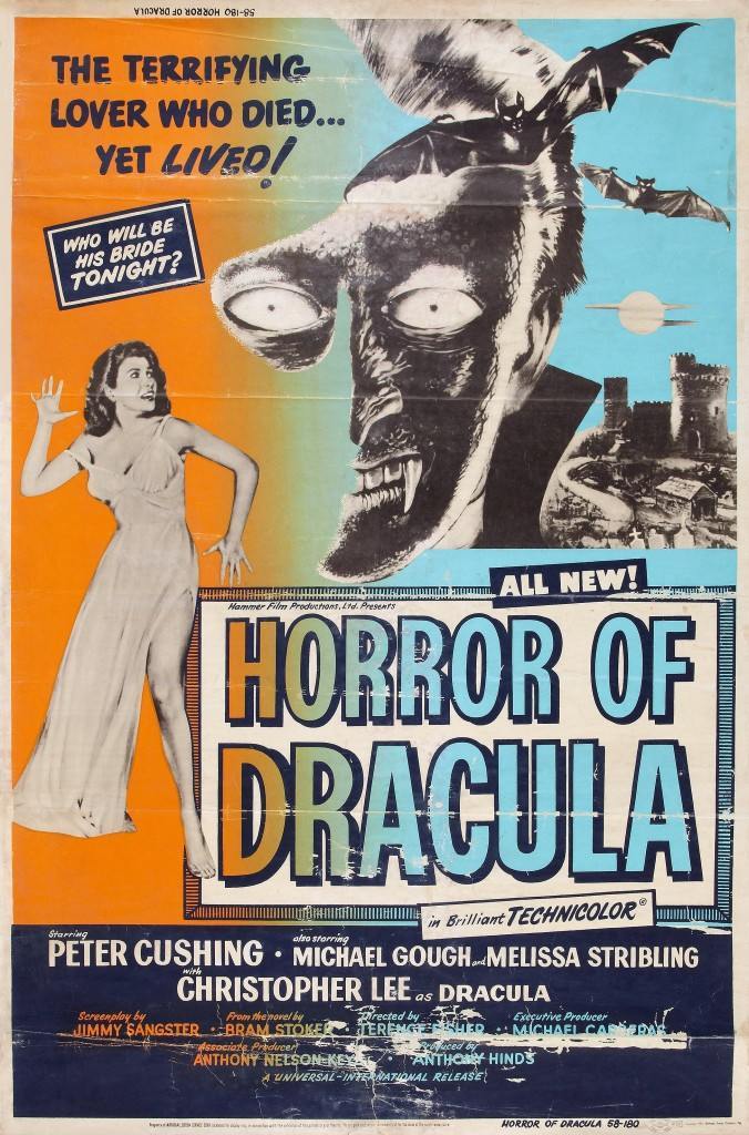 Fascinating Ephemera From Hammer's Dracula (aka Horror of Dracula) from ...