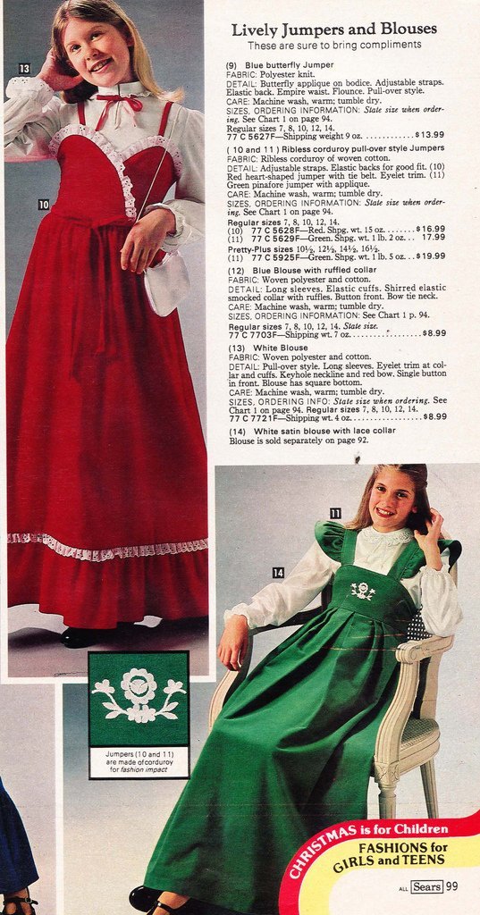 Days of Velour and Shaun Cassidy: Sears 1979 Junior Fashions - Flashbak