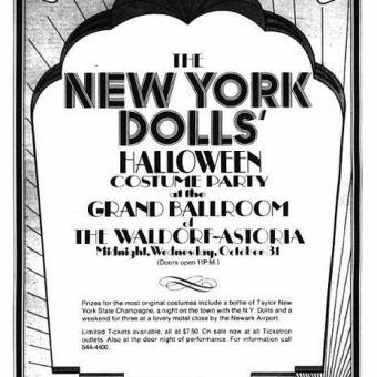 The Flying Pumpkin: The New York Dolls Halloween Concert 1973
