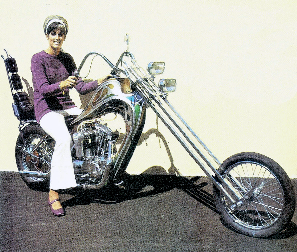 70s chopper bike