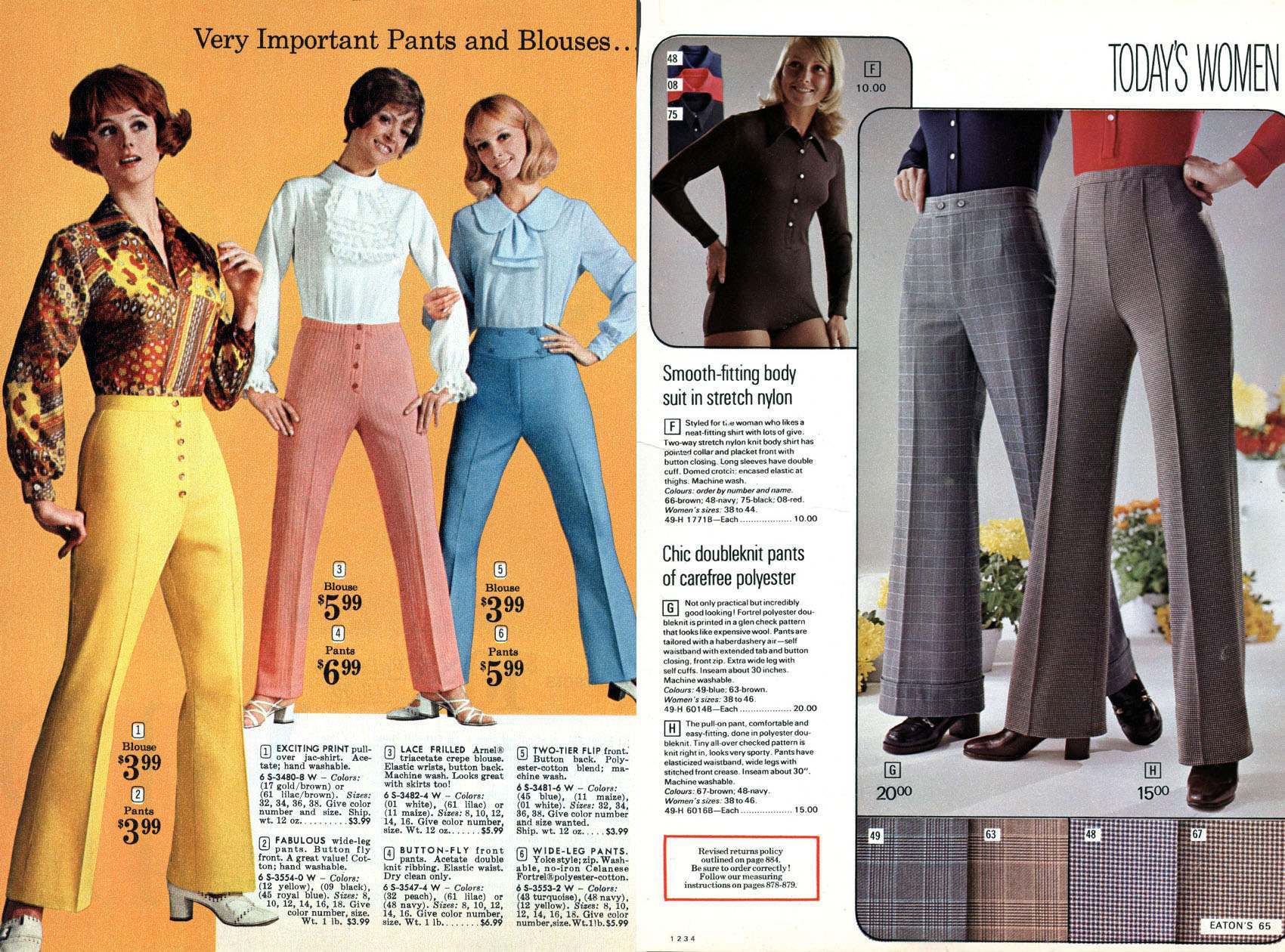 Looking back at the 70's fashion – Behind the seams