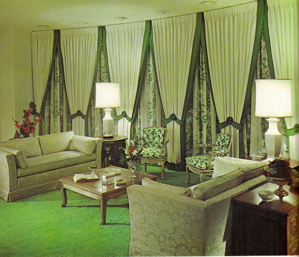 Groovy Interiors: 1965 and 1974 Home Décor  Flashbak