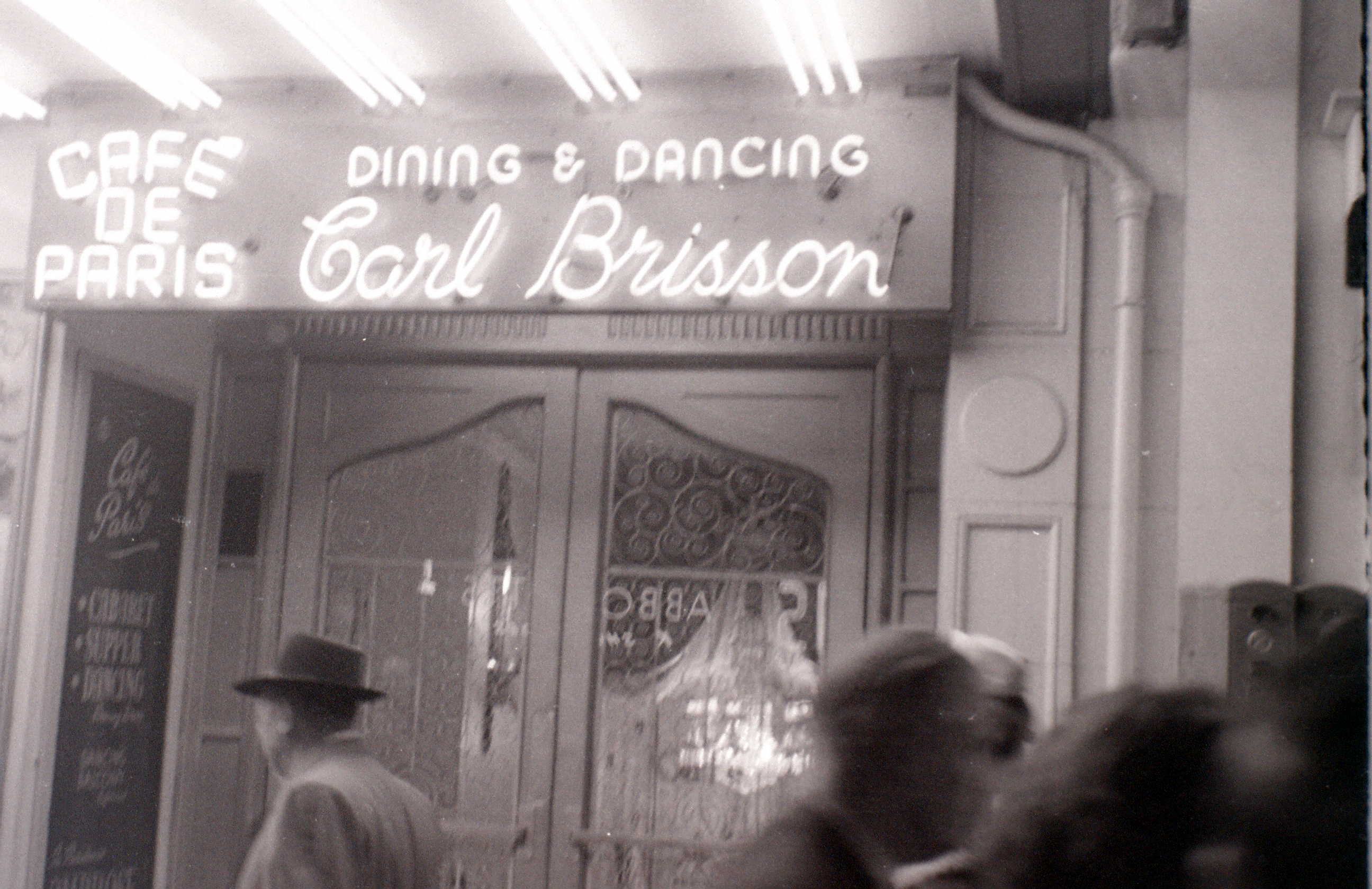 Cafe de Paris, Coventry Street, London, 5 November 1955