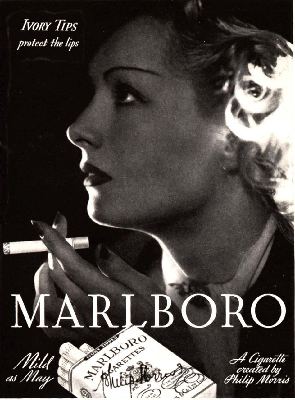 Philip Morris - Marlboro Print ad targeting women 3