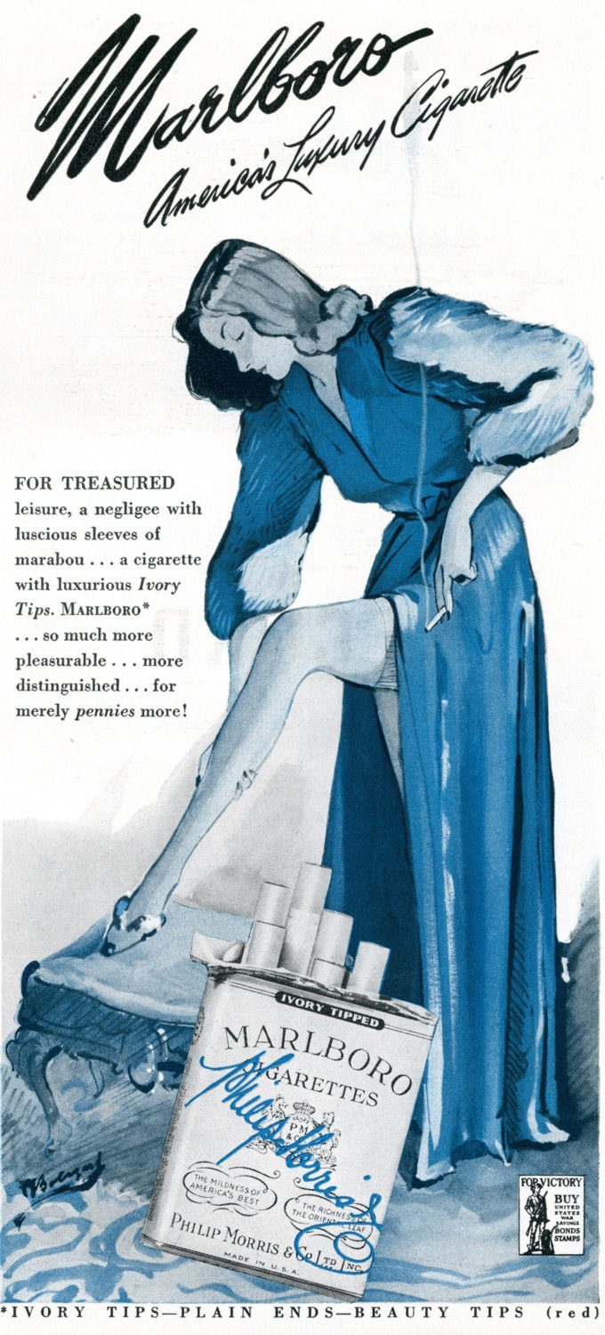 Marlboro cigarettes 1943
