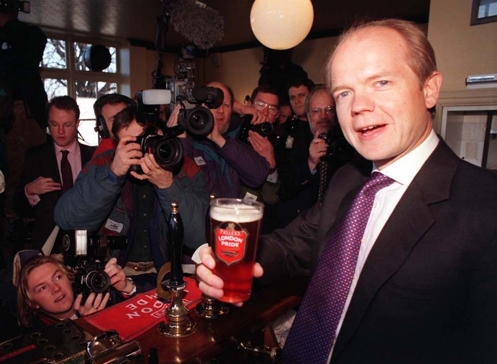 William Hague Fullers beer