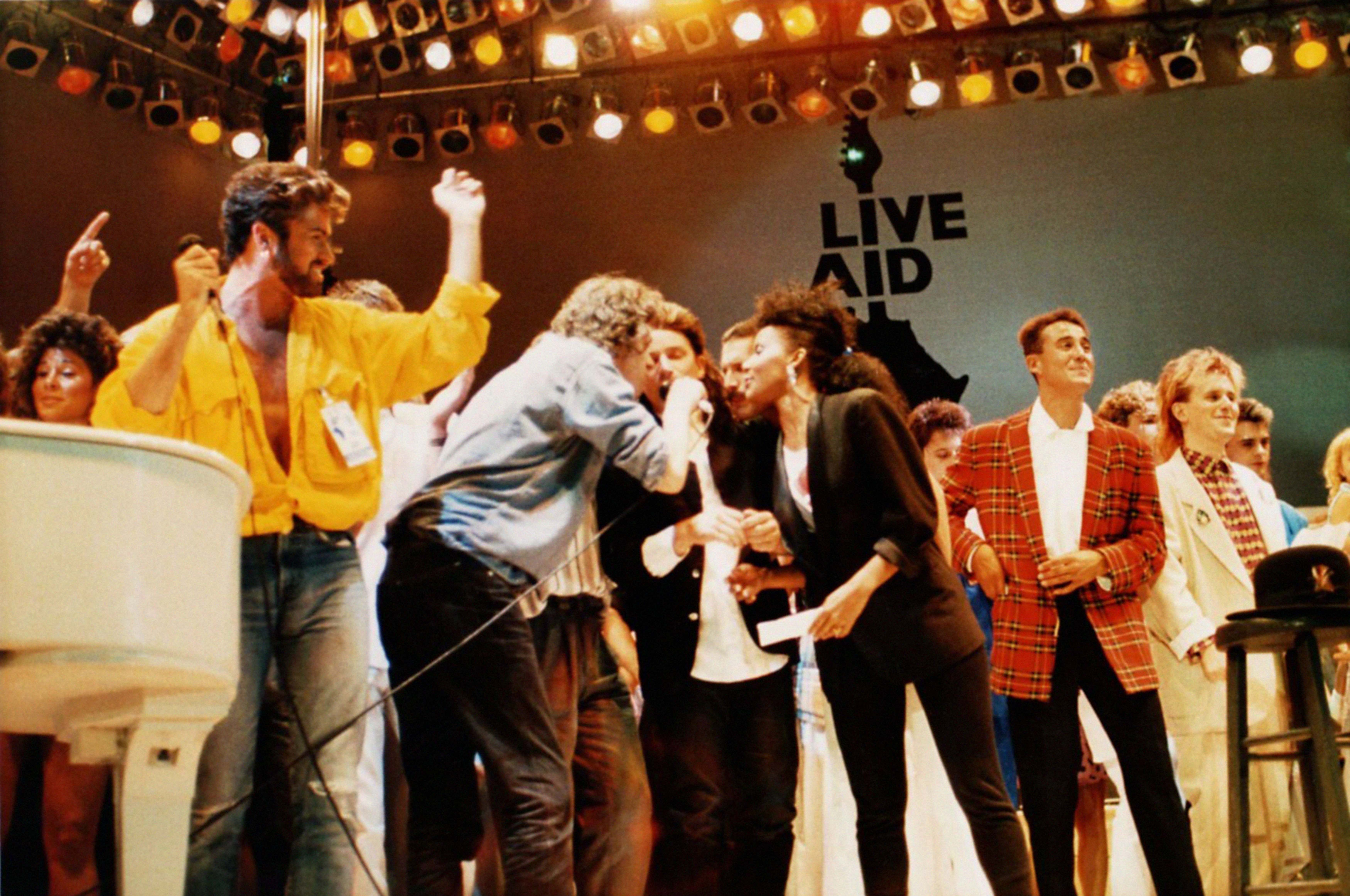 Live Aid In Photos July 13 1985 Flashbak