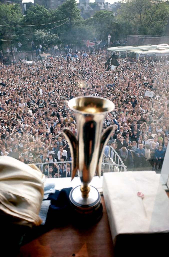 Soccer - Newcastle United Parade The Inter-Cities Fairs Cup