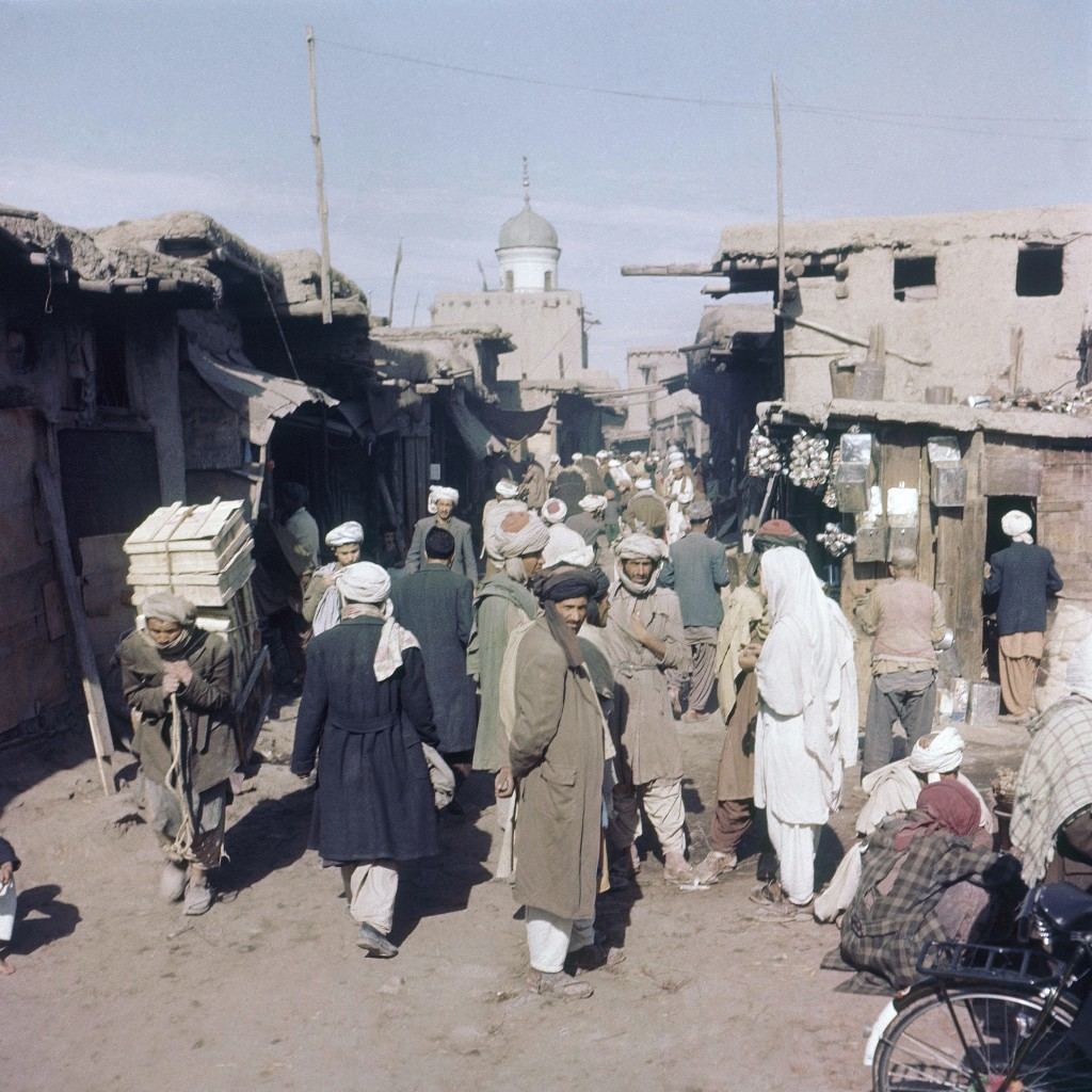 Street scene in Kabul, Afghanistan in November 1961. (AP Photo/Henry Burroughs)