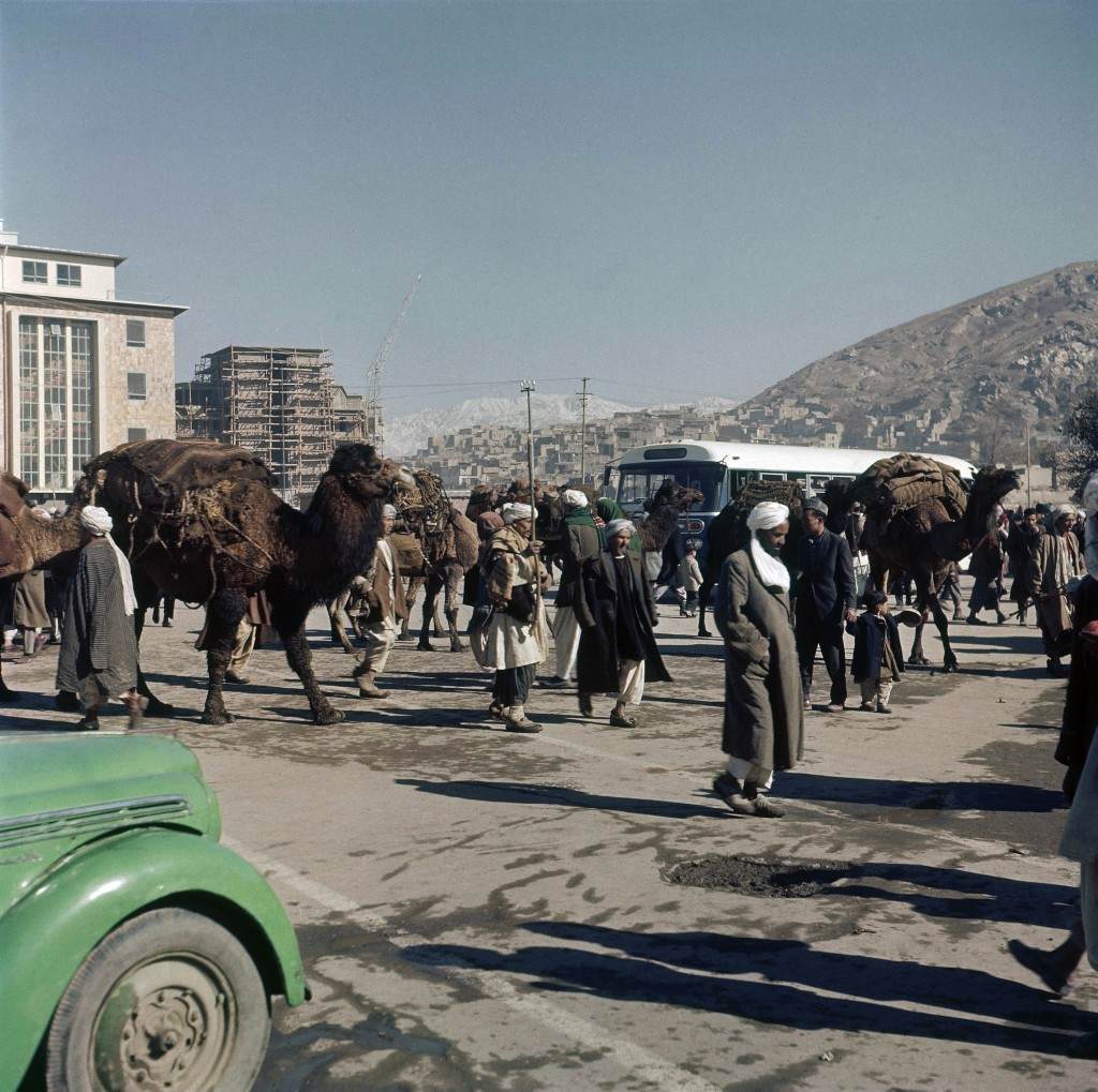 Street scene in Kabul, Afghanistan in November 1961. (AP Photo/Henry Burroughs)