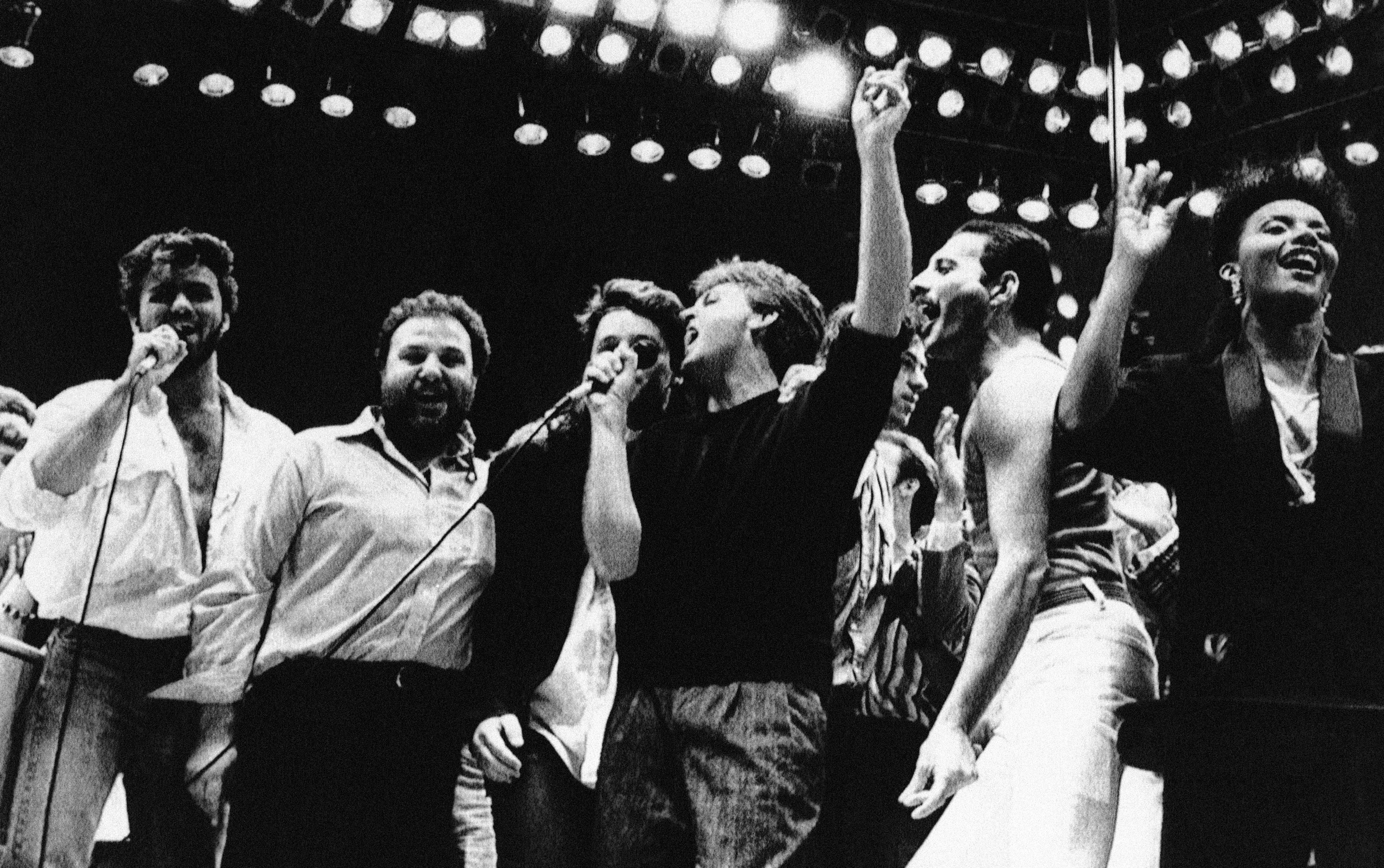 Live Aid In Photos July 13 1985 Flashbak