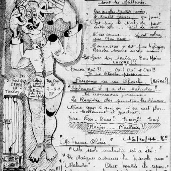 Art Show Of The Insane: St. Anne Asylum At Paris, Feb. 19, 1946