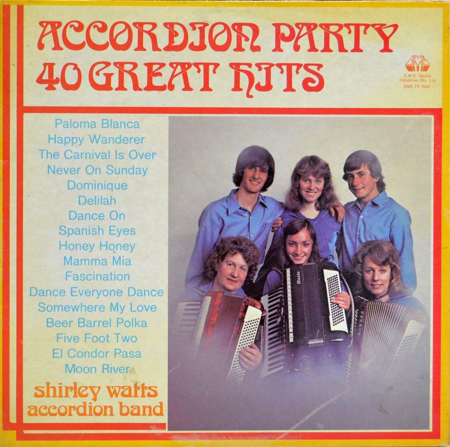 Shirley Watts Accordion Band, Accordion Party