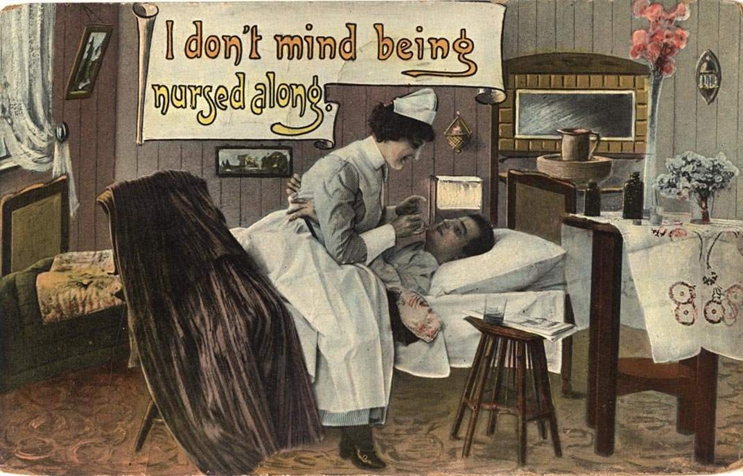 From Saint To Sex Object Postcards Of Nursing 1900 1950 Flashbak