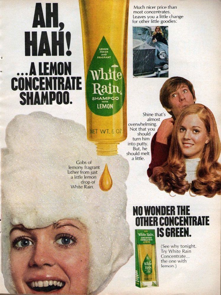 shampoo from the 60's