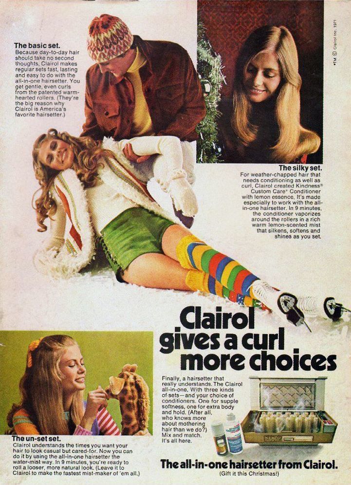 Start TV  These '70s hair product ads make us want to buy a time