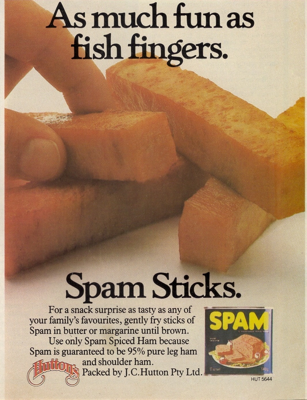 As Much Fun As Fish Fingers But not as much as real food. - Flashbak